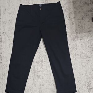 Jcrew Cropped Black Chino Women's Pants
